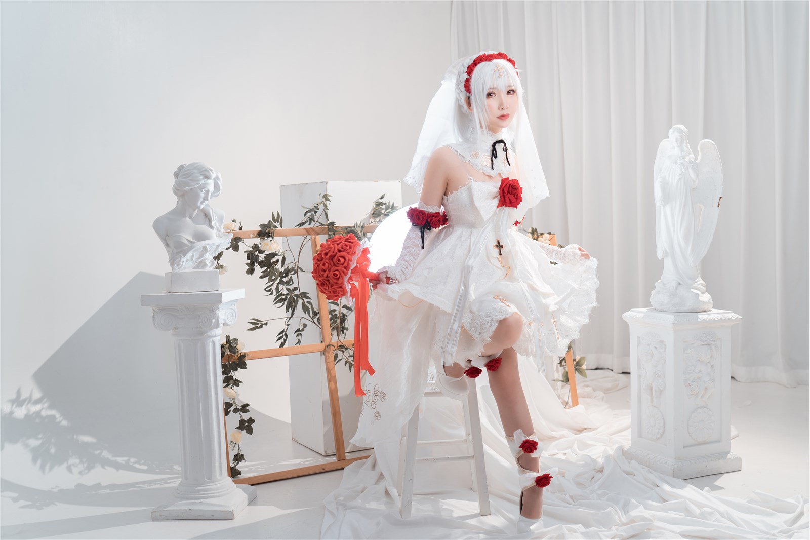 Coser Pasta Xian'er NO.089 Deliza Wedding Dress(11)